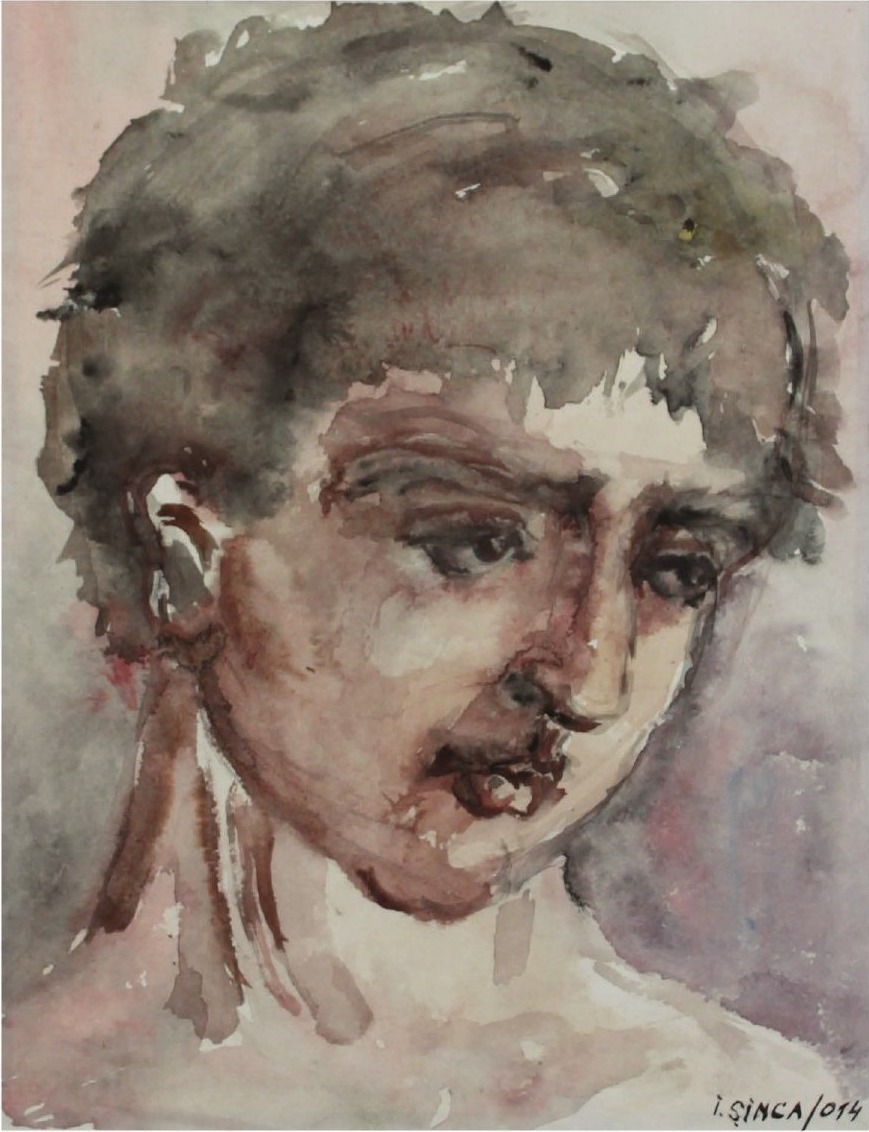 Lucrarea Portret de Ion Șinca