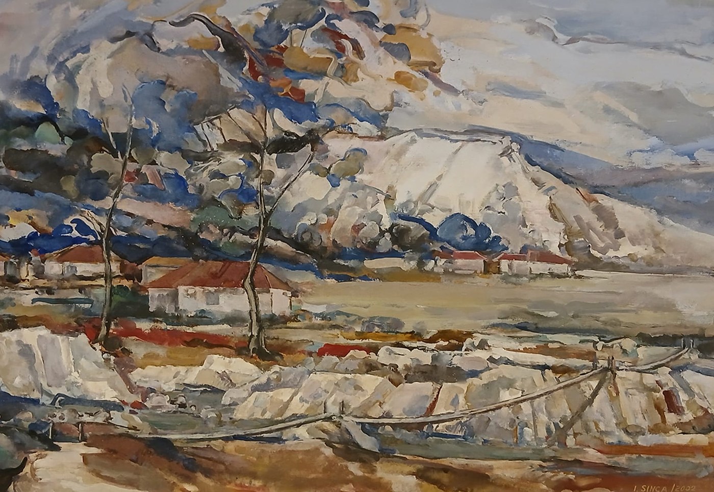 Peisaj de Ion Șinca, 2002 — carieră