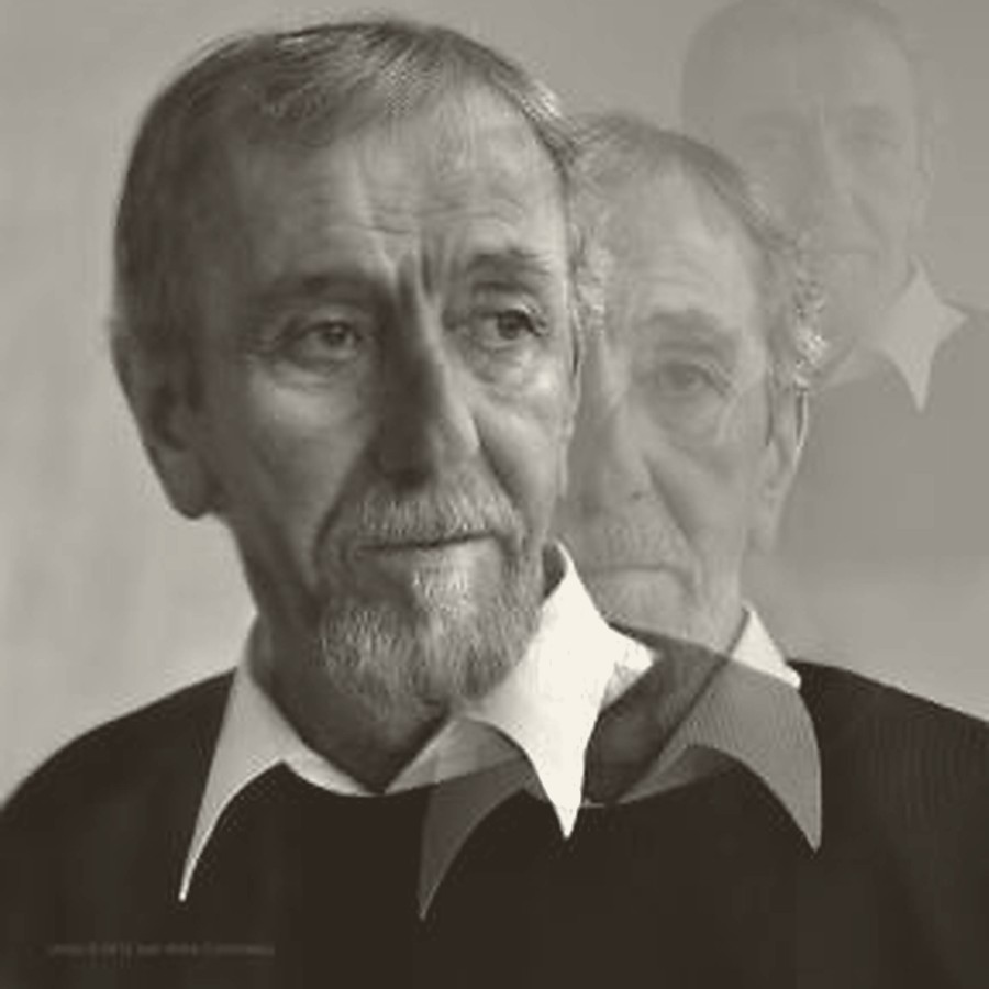 Portret al pictorului Ion Șinca, fotografie de Ioan Mihai Cochinescu